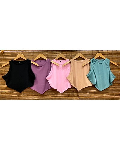 RIB CROP TOPS-1