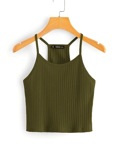RIB RACERBACK CAMMY TOPS-SKU1