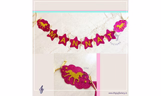 Unicorn Name Bunting