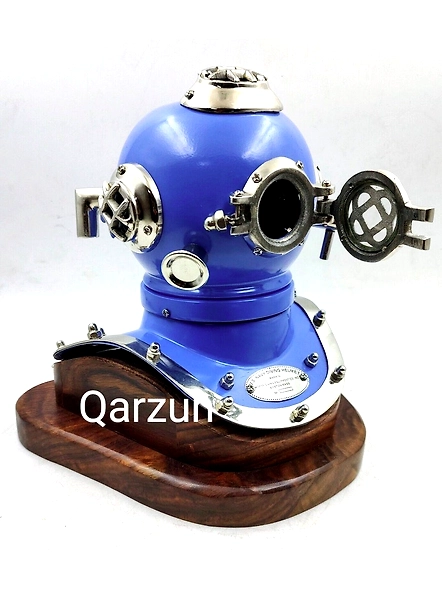 Scuba Diving Helmet Mini | US navy mark V Divers Helmet 8&quot; | Deep Diving helmet | Diving Helmet mark V | Marine Diving Helmet Replica-3