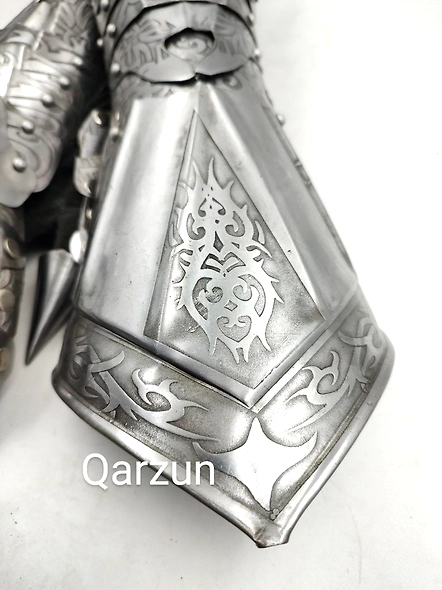 Medieval nazgul gloves with Witch king Angmar Helmet set | Steel armor gloves set | Costume gloves gauntlets | Gauntlet gloves pair-3