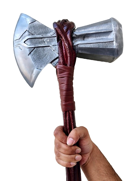 Thor Stormbreaker Metal, 2.5 kg Steel Casting, Thor Axe, Thor Cosplay Movie Prop Replica, Thor Stormbreaker, Gift for him, Gifts-1