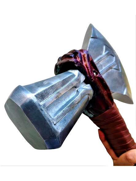 Thor Stormbreaker Metal, 2.5 kg Steel Casting, Thor Axe, Thor Cosplay Movie Prop Replica, Thor Stormbreaker, Gift for him, Gifts-2