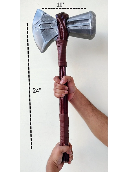 Thor Stormbreaker Metal, 2.5 kg Steel Casting, Thor Axe, Thor Cosplay Movie Prop Replica, Thor Stormbreaker, Gift for him, Gifts-3