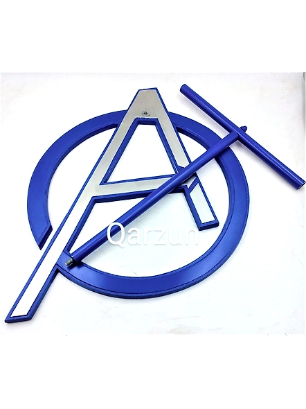 Captain America Shield - Marvel Shield - Captain Rogers Shield Cosplay Shield - Captain America Shield Display Stand-3