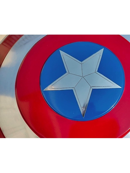 Captain America Shield - Captain Carter Shield Replica For Cosplay and Roleplay Shield with Carry Leather cover Gift-2