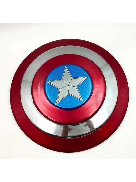 Captain America Shield Kids Costume Superhero Cosplay Props Metal Captain America Shield 12 inch Best Christmas Gift For Kids-3