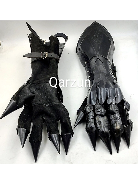 Medieval nazgul gloves set | Steel armor gloves set | Costume gloves gauntlets | Gauntlet gloves pair-1