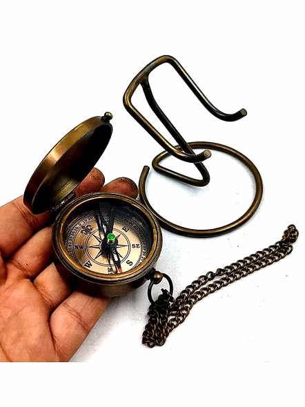 to My Son Love mom Antique Nautical Vintage Directional Magnetic Compass with Famous Scripture Quote Engraved Baptism Gifts with Display Stand for Loved Ones, Son, Father, Love