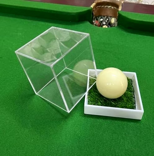 Personalized Pool Ball with Custom Engraving, Monogrammed Cue Ball 57mm, Gifts for Billiards Enthusiast, Sports Gift, Festive Spirit with Display Acrylic Box image 2