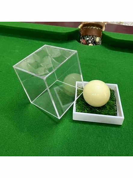 Personalized Pool Ball with Custom Engraving, Monogrammed Cue Ball 57mm, Gifts for Billiards Enthusiast, Sports Gift, Festive Spirit with Display Acrylic Box