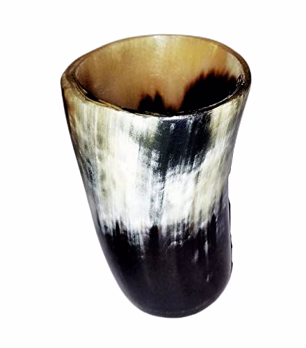 Ascent Gifts Shot Glass Set 30ml Set of 12 Handmade 100% Horn Vodka Shot Glass Tequila Glass image 5