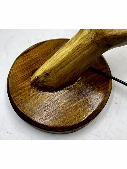 Modern Style Hand Shaped Wood, Galaxy Ball Table Lamp Black for Study Lamp, Living Room, Bed Room, Desk-4