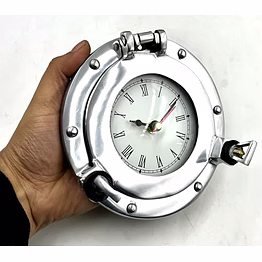 qarzun 6' porthole ship wall clock mini collectible victorian style wall clock room wall decorative