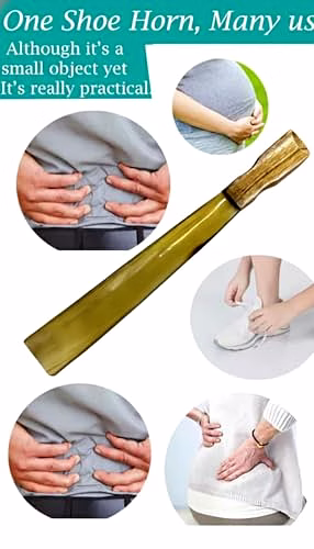 Derby Style Canes and Walking Sticks Brass Handle with Shoe Horn Affordable Gift Wooden Decorative Walking Cane Fashion Statement for Men/Women/Seniors image 2
