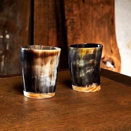qarzun set of 2 horn shot glass vodka glass tequila glass whiskey