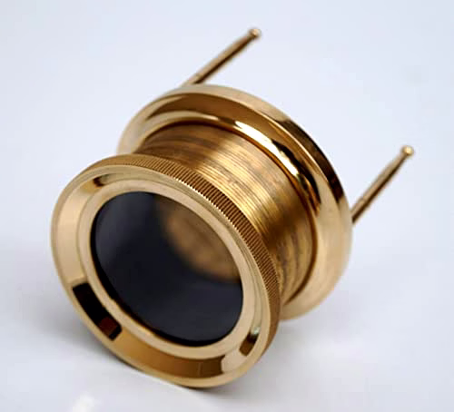 Small Brass Magnifying Glass Optional Round Magnifier Monocle Page Reader - Vintage Style Nautical Standing Magnifier image 3