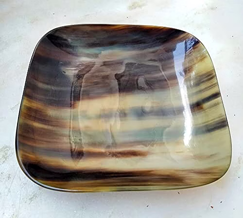 Ascent Gifts Set of 3 Horn Made Dry Fruit Tray Dishes Dining Table Decorative image 5