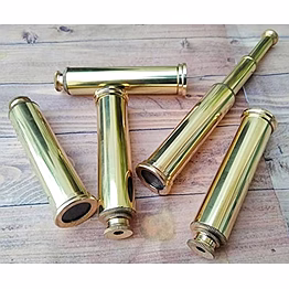 qarzun ascent gifts set of 5 brass pencil shape telescope shiny finish vintage style nautical gift