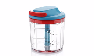EXPRESS VEGETABLE CHOPPER 1000ML 6 BLADES