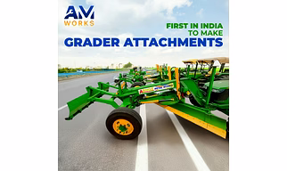 Tractor Grader Attachment