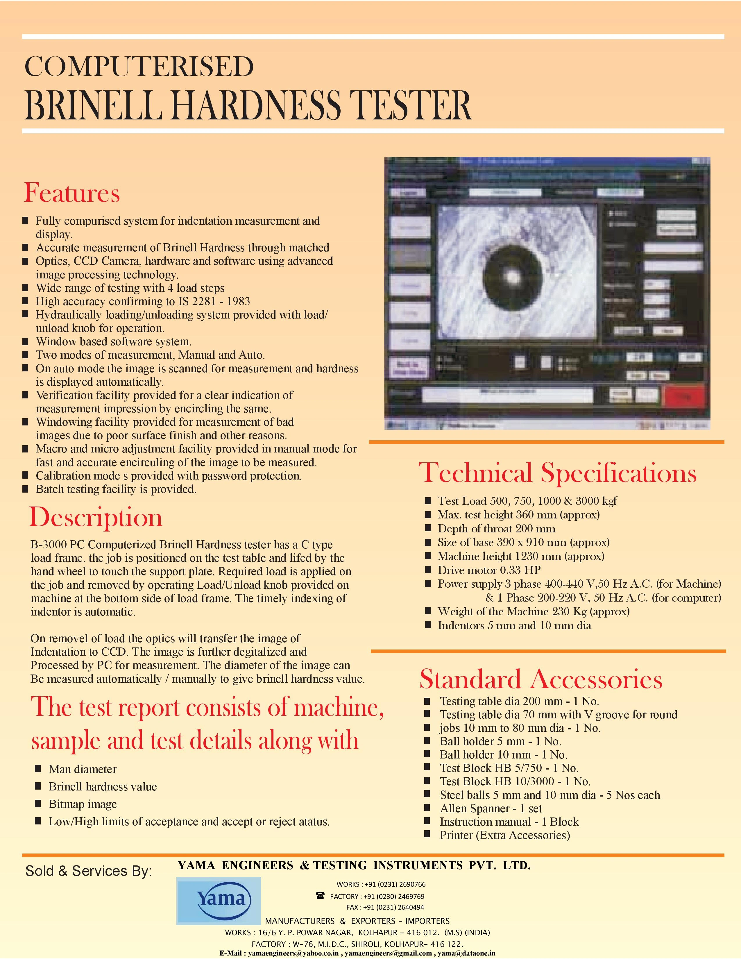 Computerized Brinell Hardness Tester-1