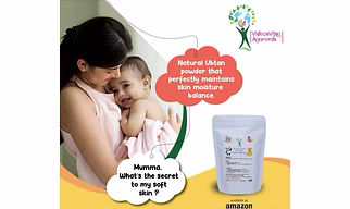 100% Natural Baby Body Scrub Powder