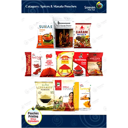 customised spices & masala pouches