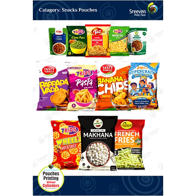 customised snacks pouches