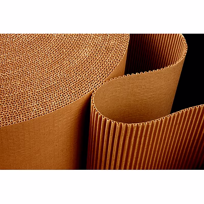 corrugated rolls and boxes