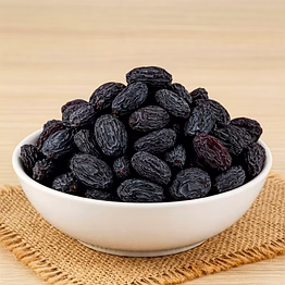 black raisins