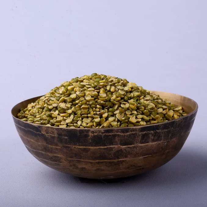 green mung beans split ( with skin )