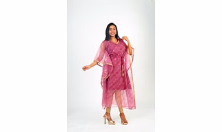 Organza Kaftan 1013