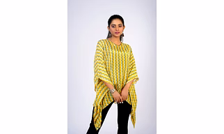 Kaftan Top, Georgette with lining 1014