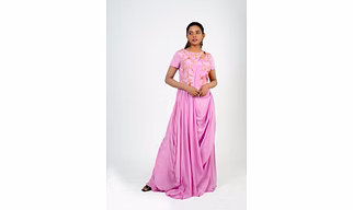 Designer Crepe Suit 1021