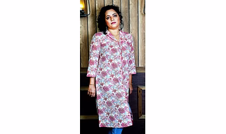 Cotton Printed Kurti 1051