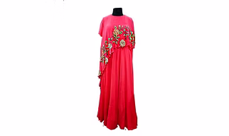 Sweetie Pink Drape dress 1054