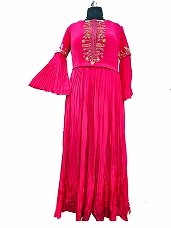 wander drape dress with dupatta 1074