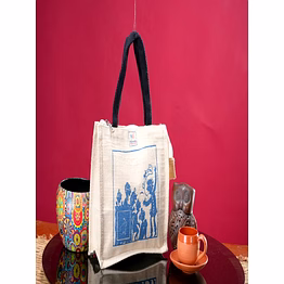 wander jute shopping bag ( printed – unisex) 1125