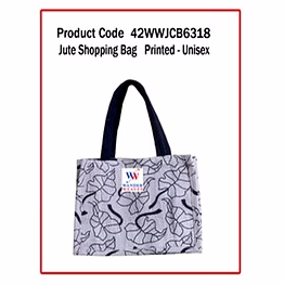 wander jute shopping bag ( printed – unisex) 1130