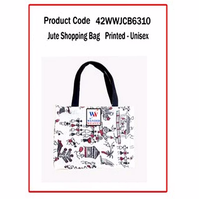 wander jute shopping bag ( printed – unisex) 1135