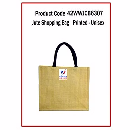 wander jute shopping bag ( printed – unisex) 1136