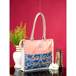 wander jute shopping bag ( printed – unisex) 1138