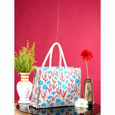 wander jute shopping bag ( printed – unisex) 1140