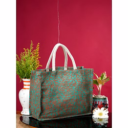 wander jute shopping bag ( printed – unisex) 1141