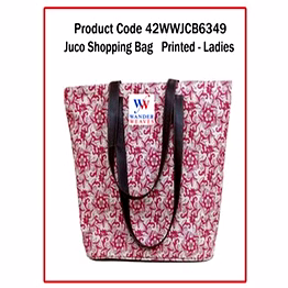 wander juco shopping bag ( printed – ladies) 1155