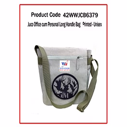 wander juco office cum personal long handle bag ( printed – unisex ) 1162