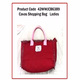 wander cavas shopping bag ( ladies ) 1205