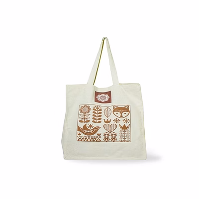 wander canvas tote bag with designer printing 1206