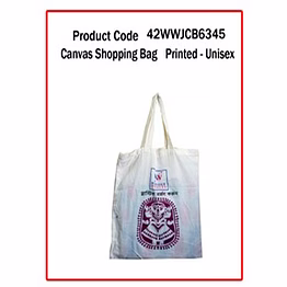 wander canvas shopping bag ( printed – unisex) 1208